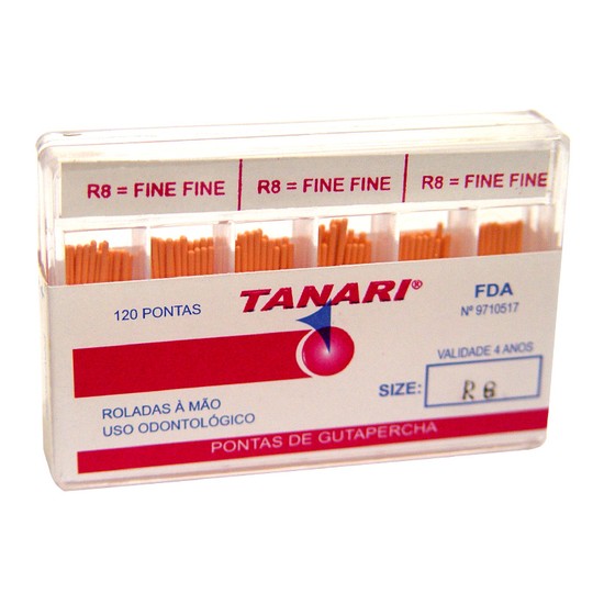 Gutta Percha Acessória 28mm - Tanari