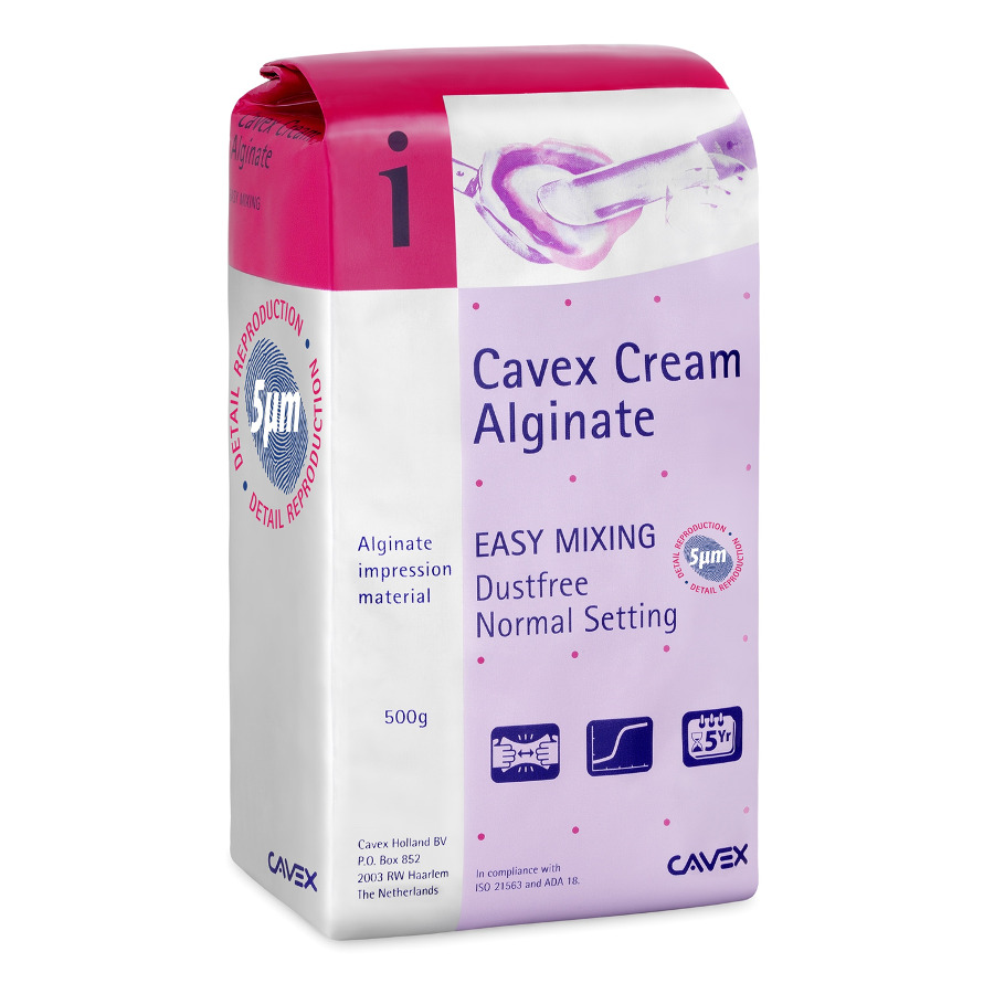 Alginato Cream Tipo I - Cavex