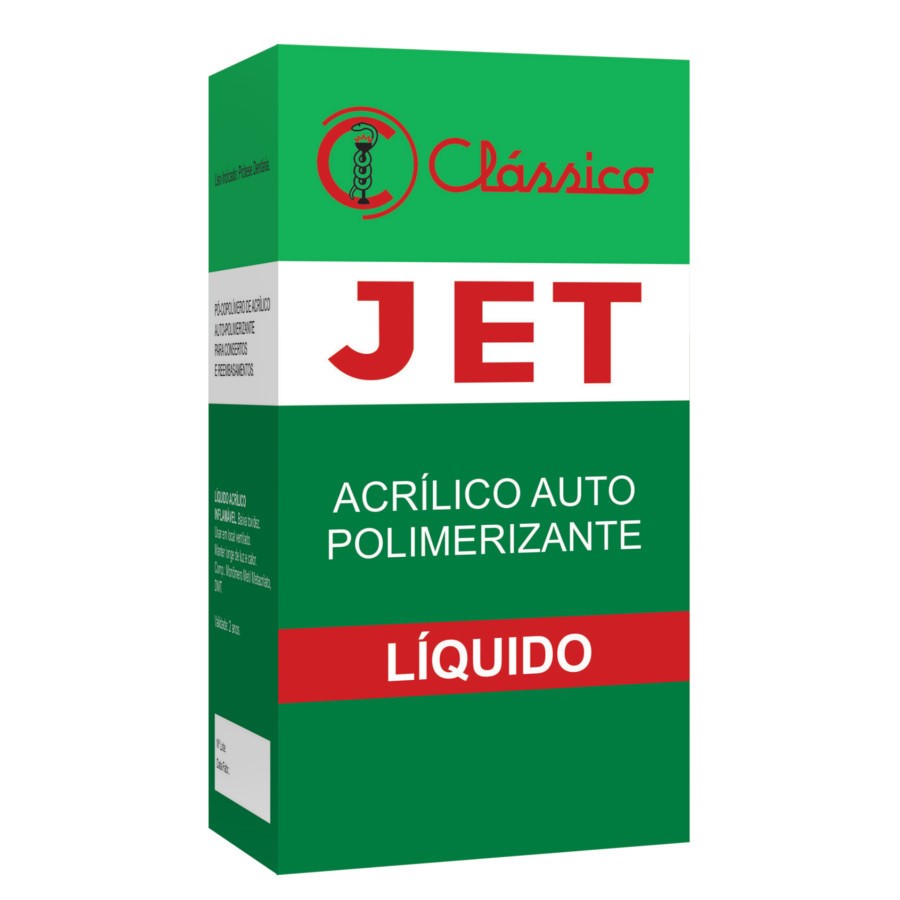 Resina Acrílica Autopolimerizável Jet Líquido - Clássico