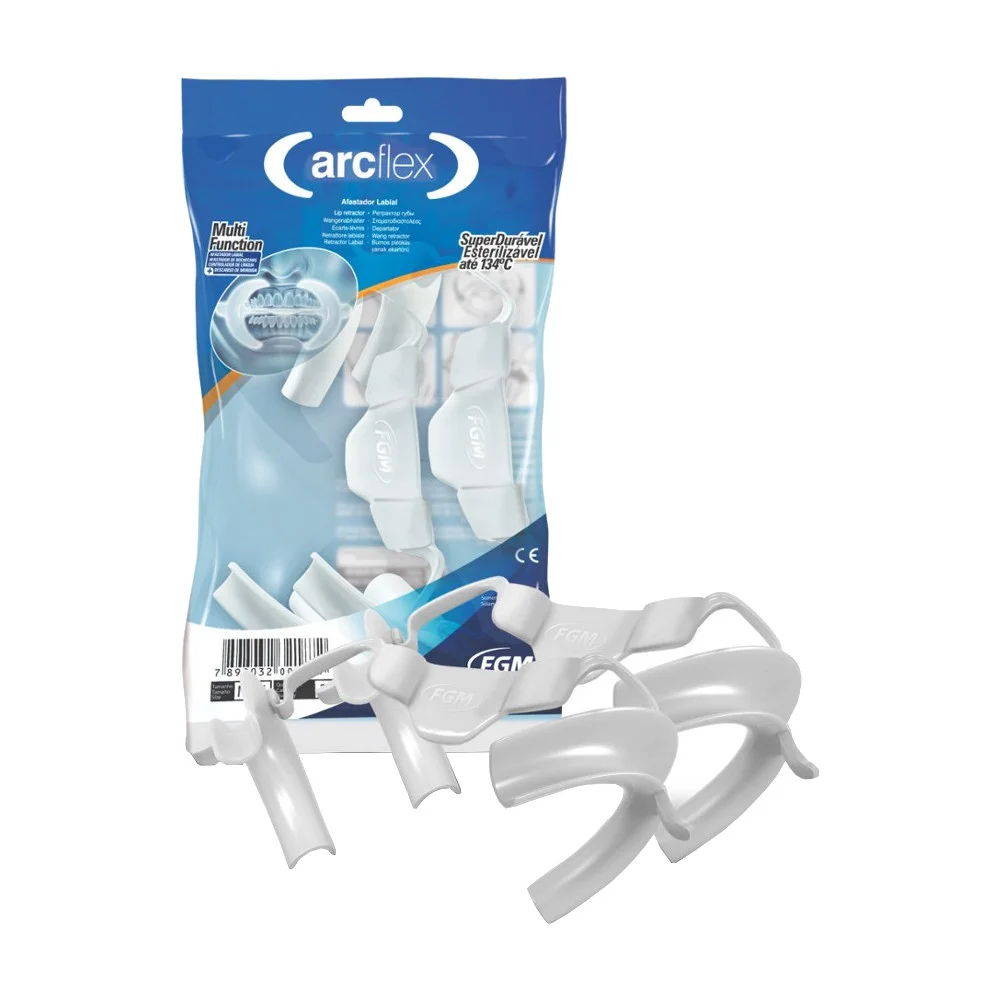 Afastador Labial Arcflex Autoclavavel Branco - FGM