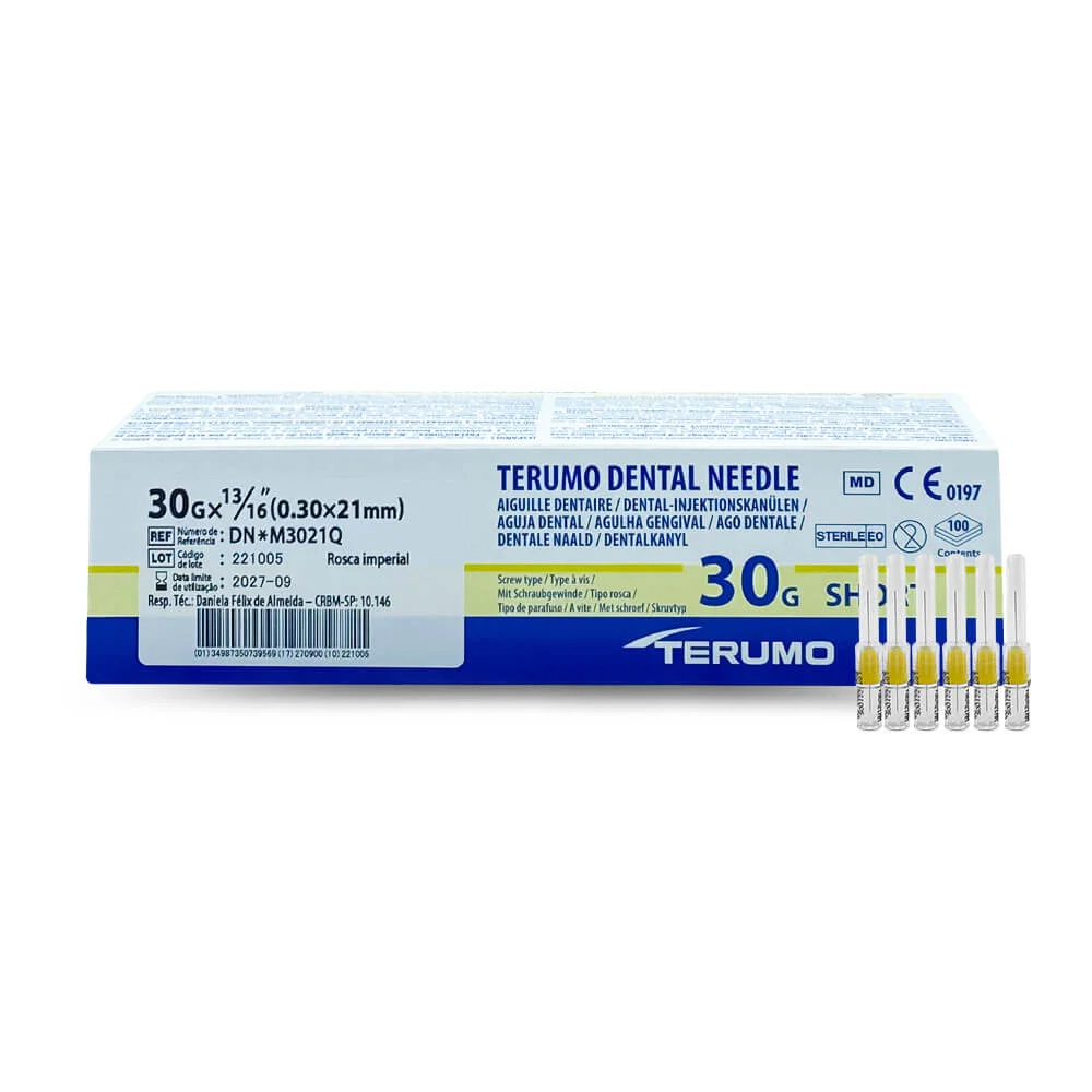 Agulha Gengival Curta 30g - Terumo