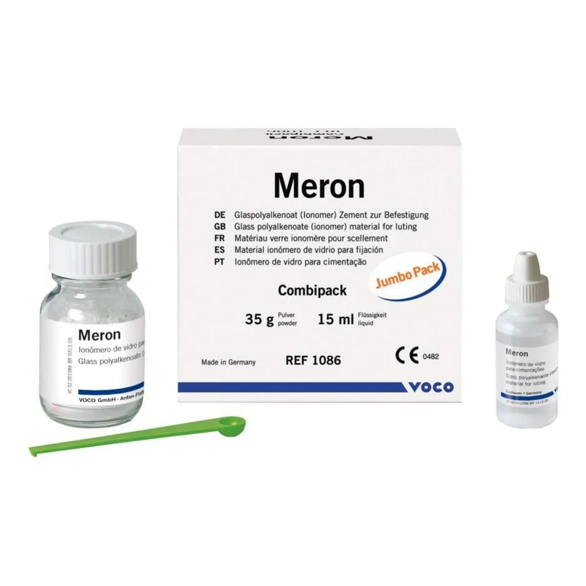 Ionômero de Vidro Para Cimentação Meron Kit (35g+15ml) - Voco