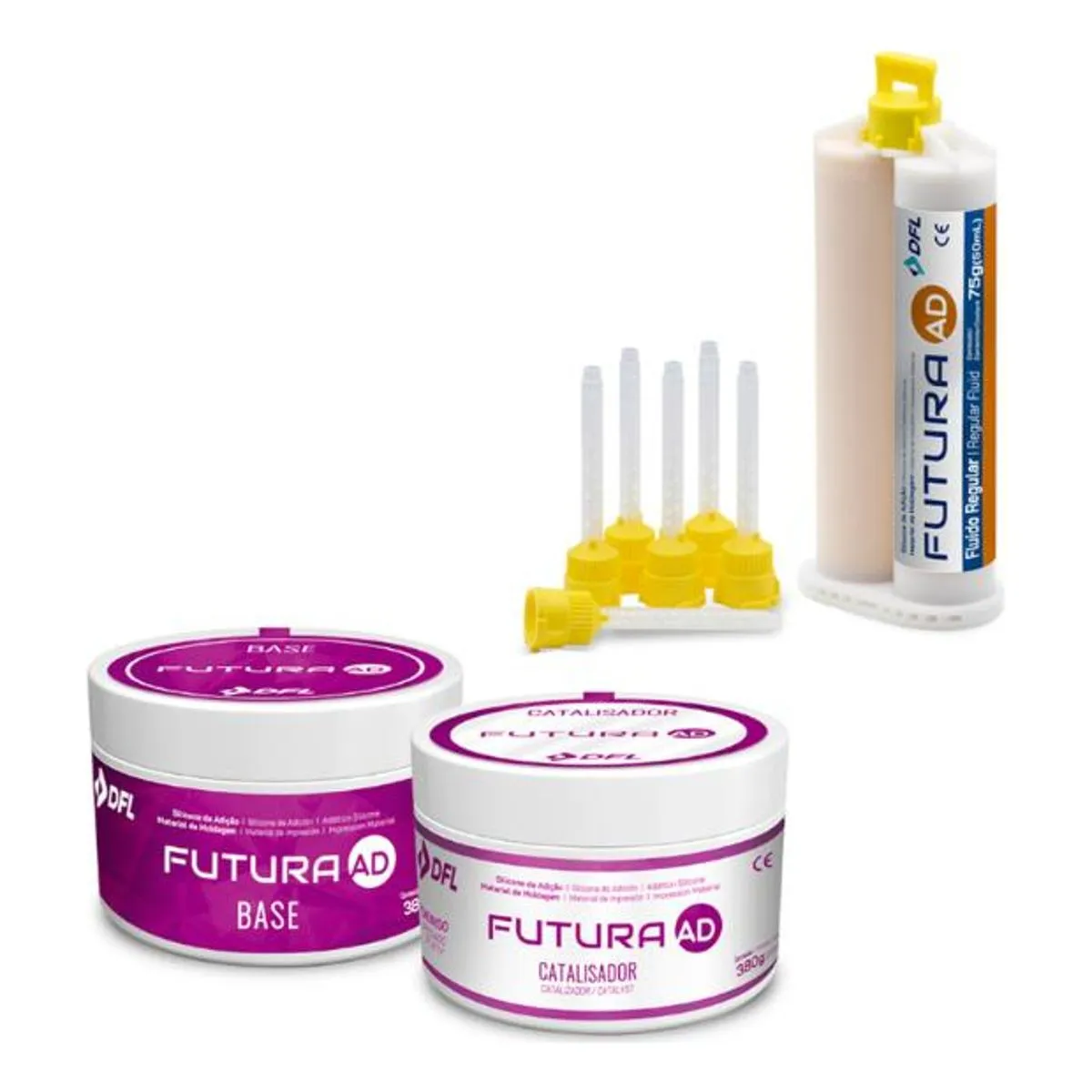 Kit Silicone de Adição Futura AD com Fluído Regular - DFL