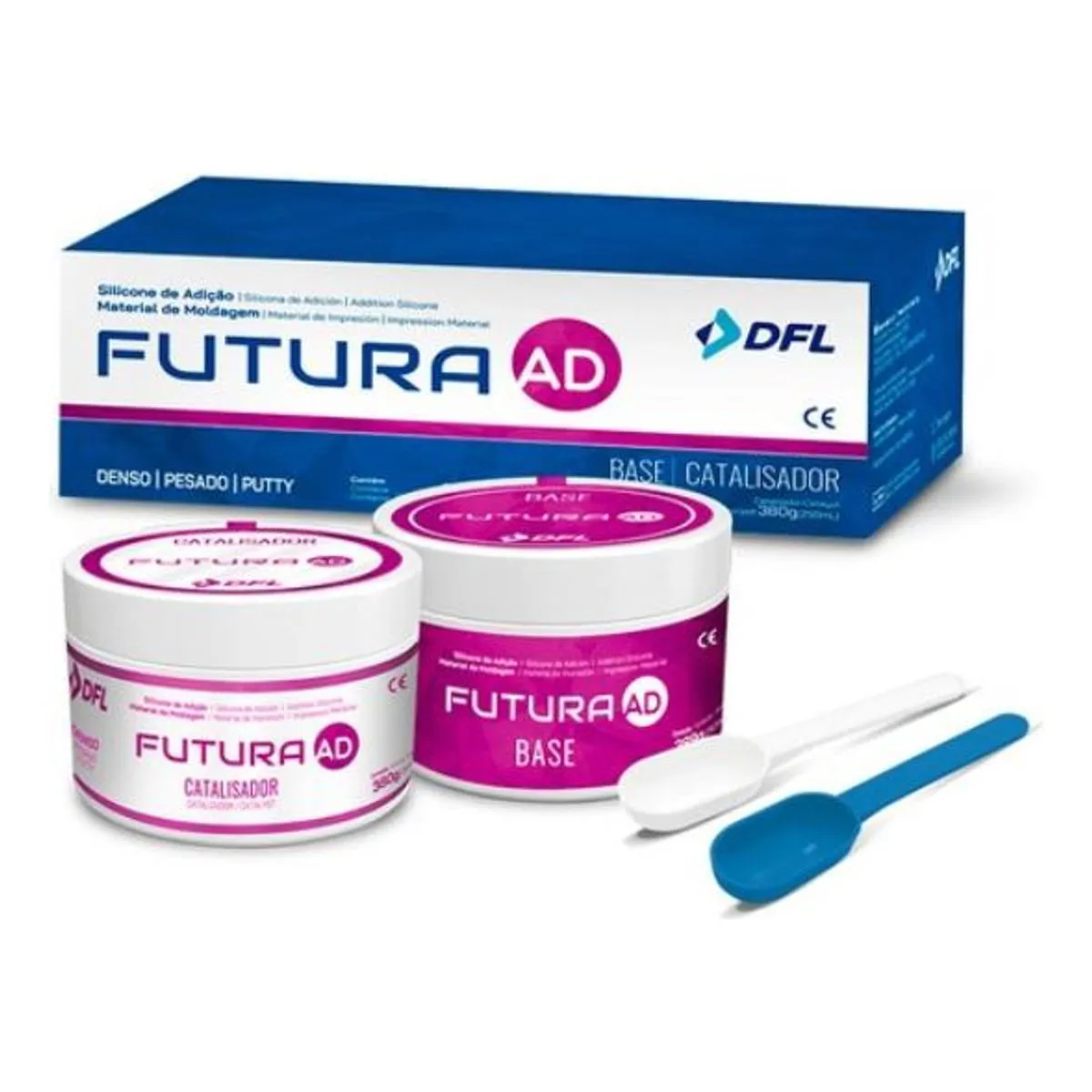 Silicone de Adição Futura AD Base + Catalisador - Nova DFL