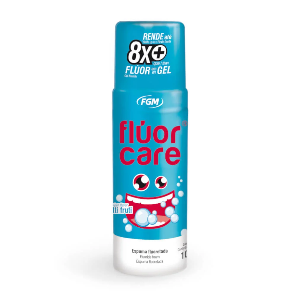 Flúor em Espuma Flúor Care 100g - FGM