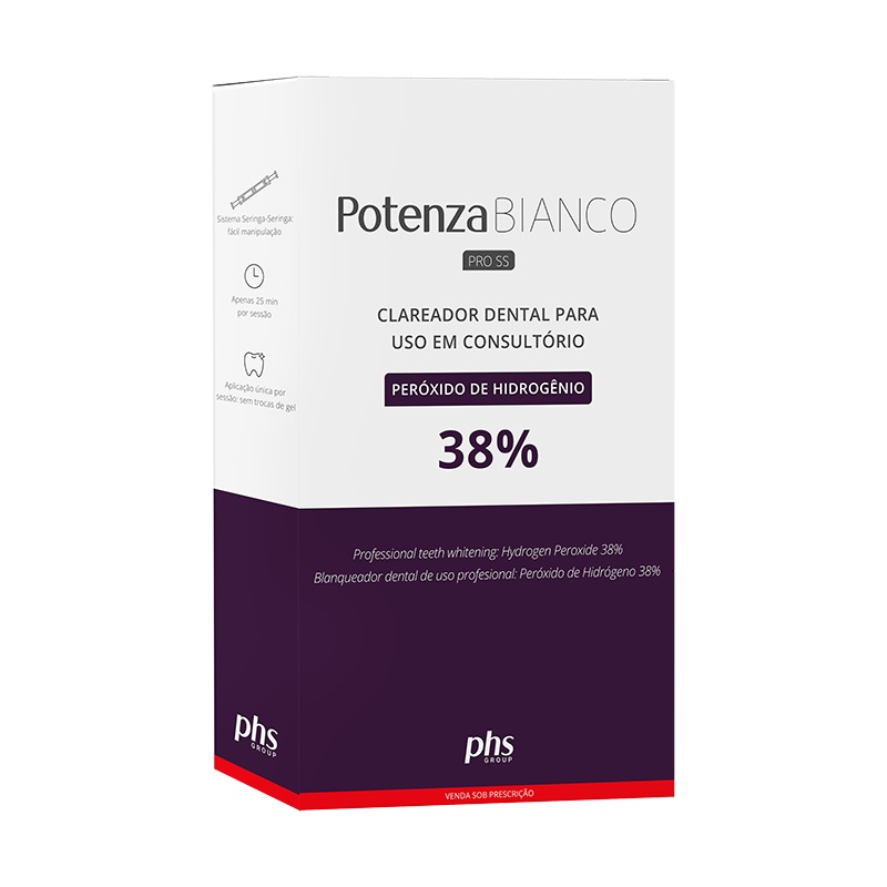 Clareador Potenza Bianco PRO SS 38% H2O2 - PHS