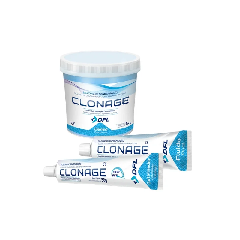 Kit Silicone de Condensação Clonage - DFL