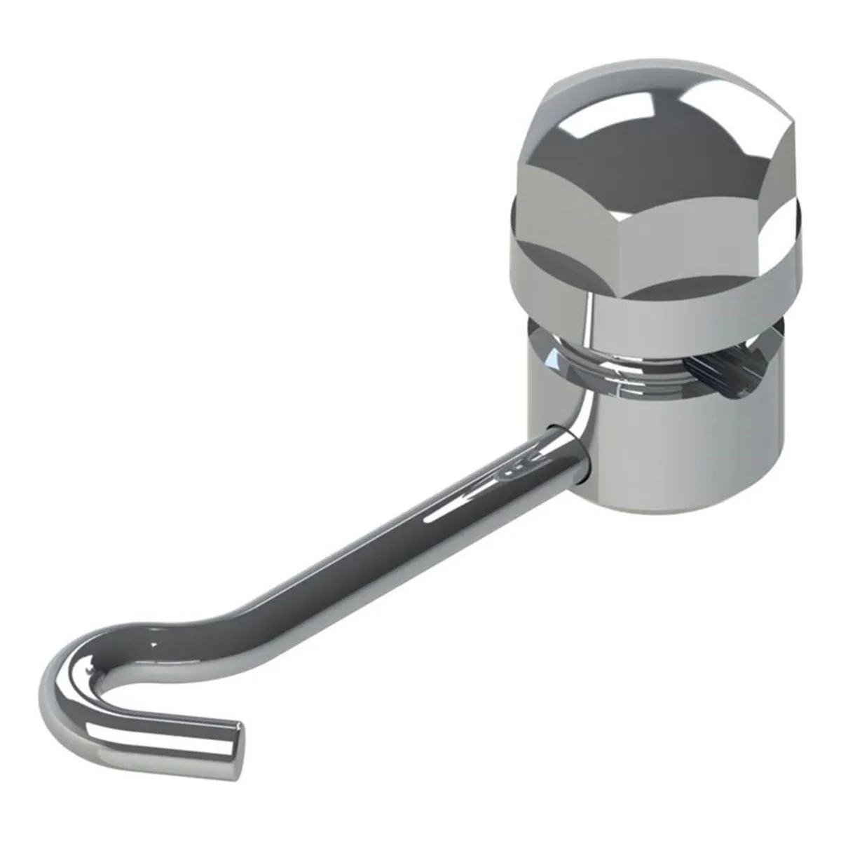 Gurin Haste Longa Gancho Slot Redondo Fechado