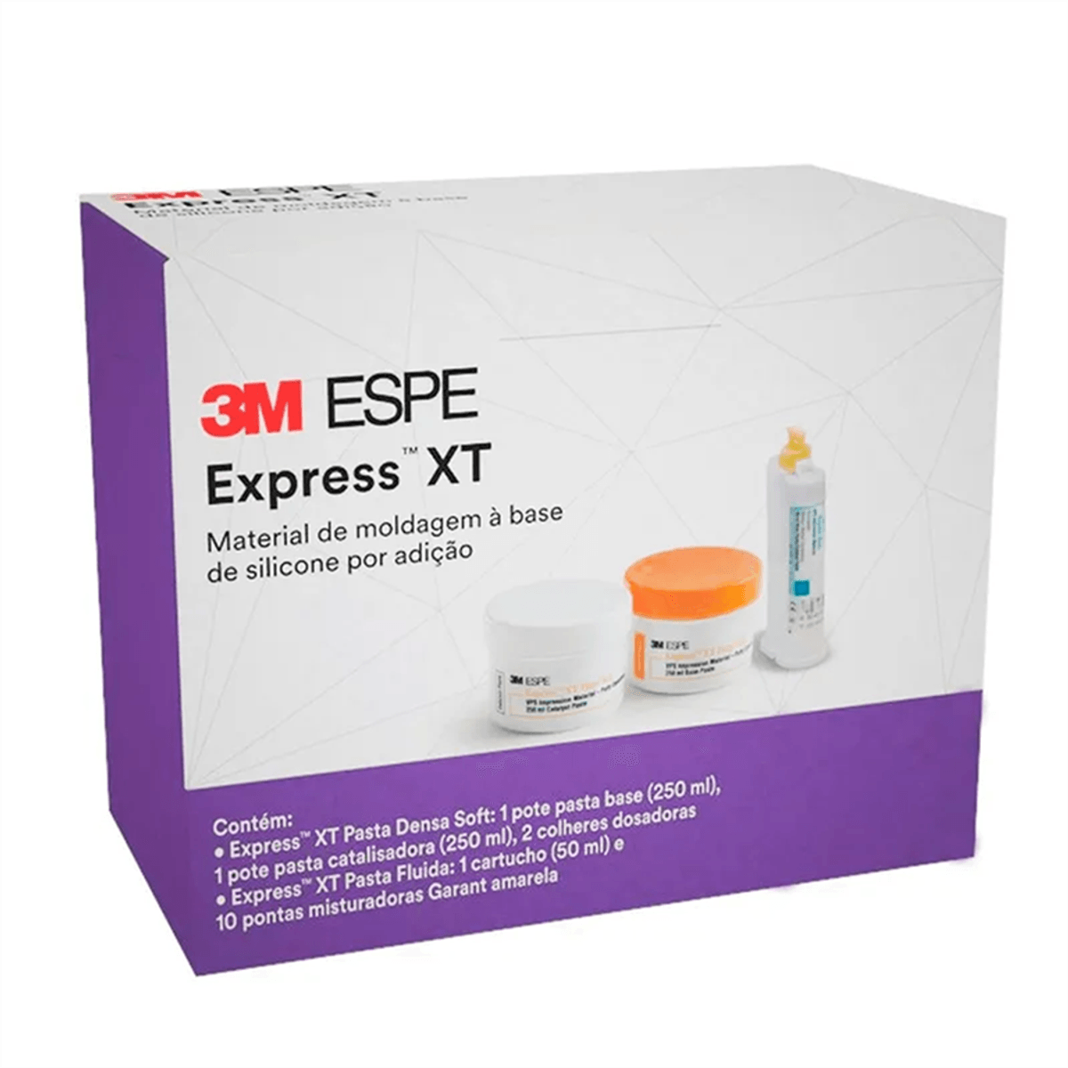 Kit Silicone de Adição Express XT Media Viscosidade - 3M