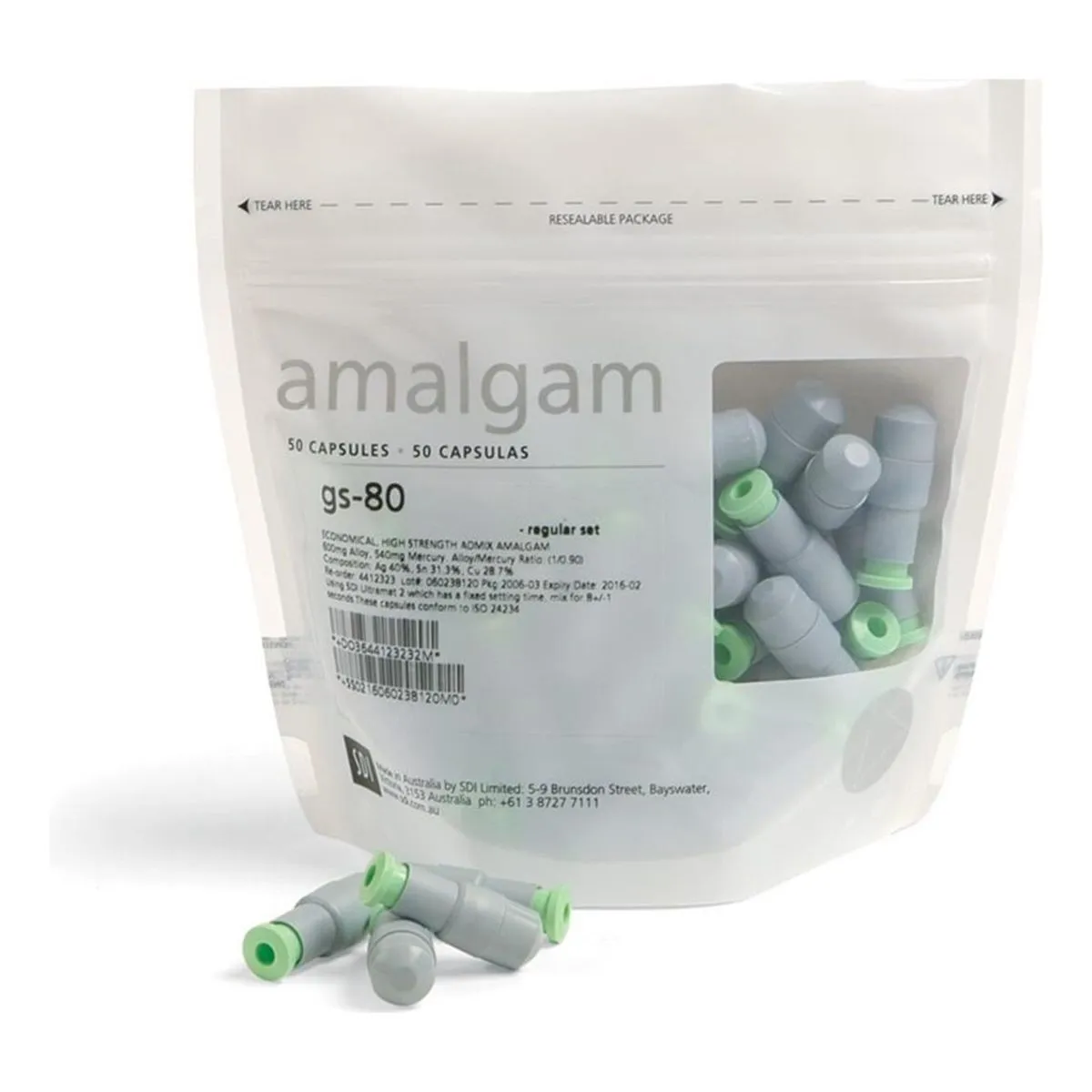 Amálgama GS-80 - SDI