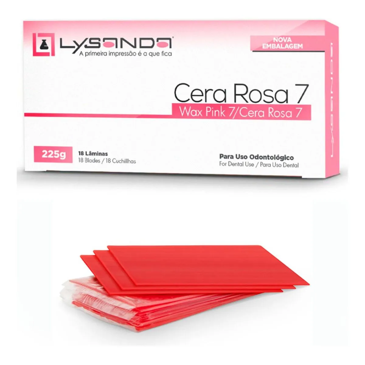 Cera 7 Rosa Lâminas - Lysanda