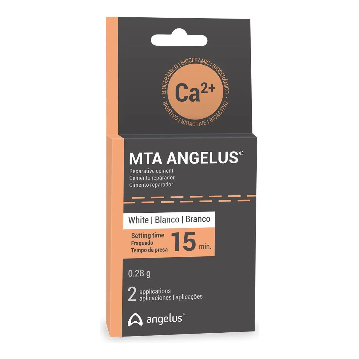 Cimento Reparador MTA Branco 2 Doses - Angelus