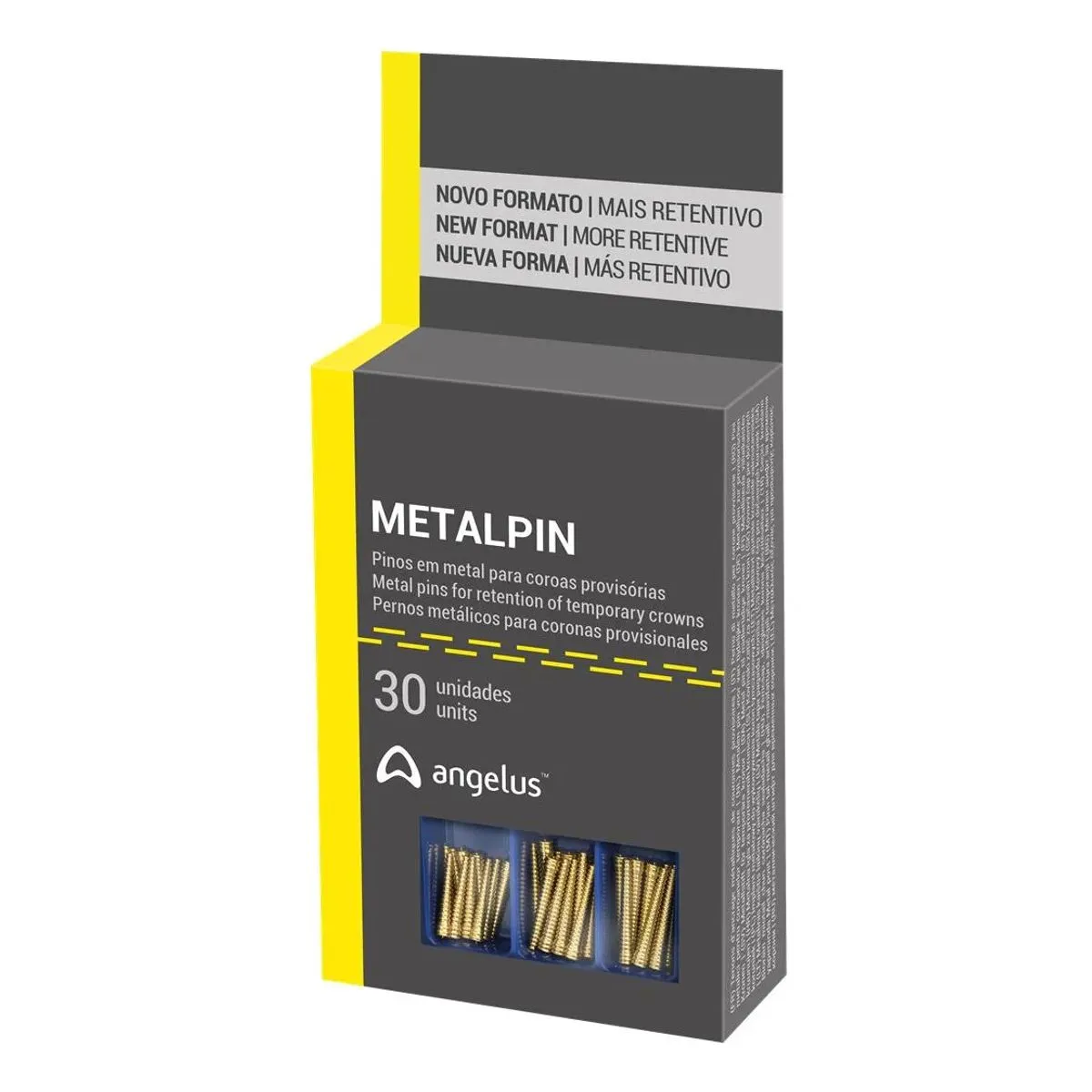 Pino Metálico Provisório Metalpin - Angelus