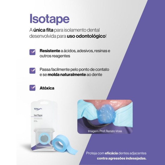 Isotape Fita para Isolamento - TDV