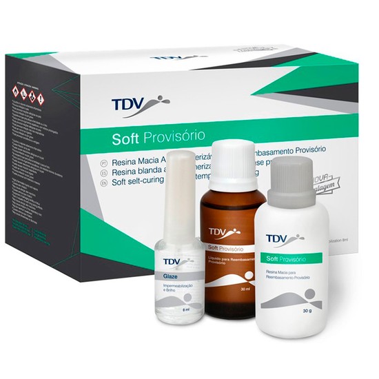 Kit Reembasador Soft Provisorio Cor Rosa - TDV