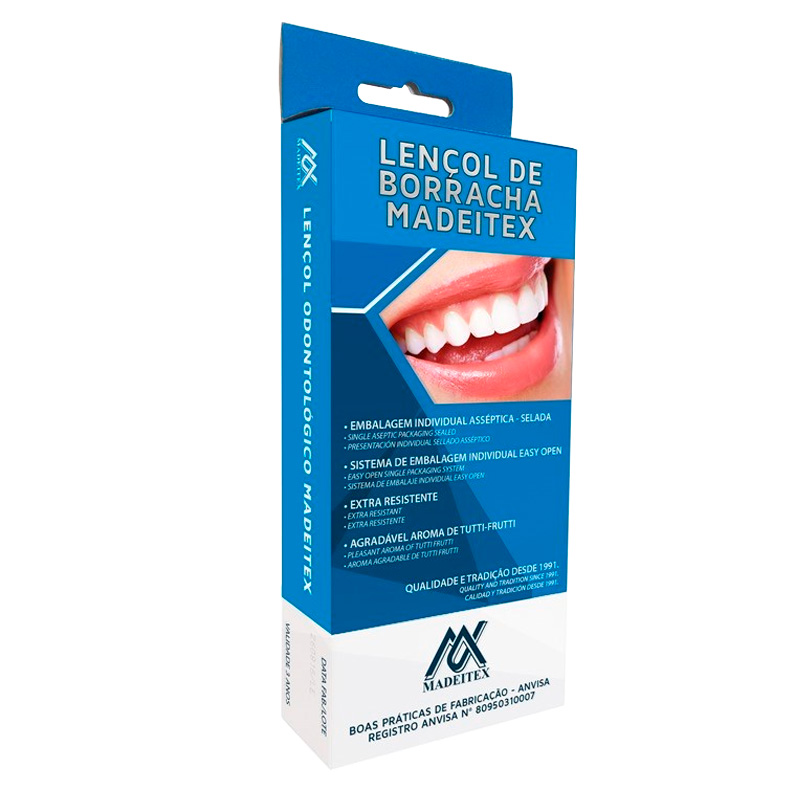 Lençol de Borracha Azul - Madeitex