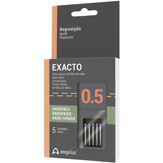 Pino de Fibra de Vidro Exacto Refil - Angelus