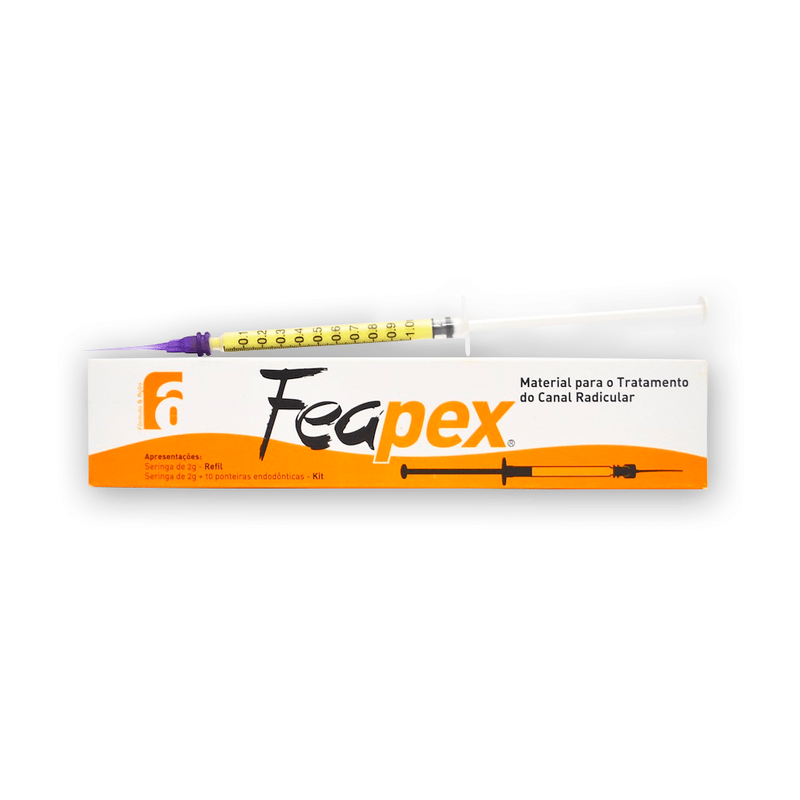Cimento Endodôntico Feapex 2g - Fórmula & Ação
