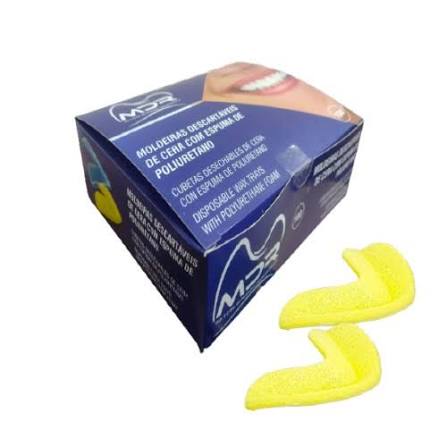 Moldeira de Cera com Espuma para Flúor 100un - MDR
